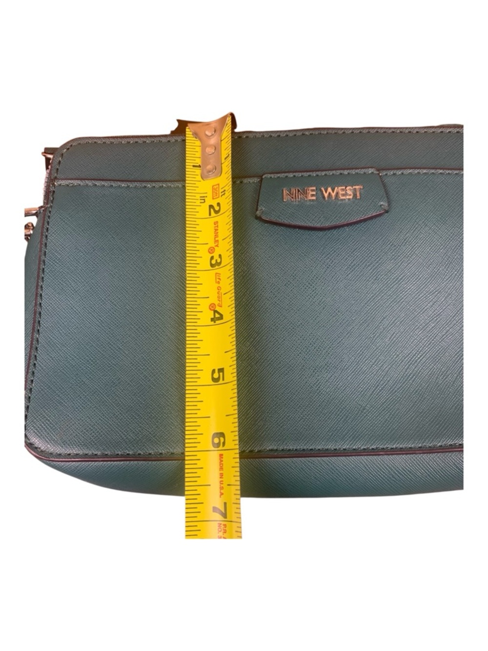 Nine West Teal‎ Crossbody Bag with Tassel - Picture 8 of 10